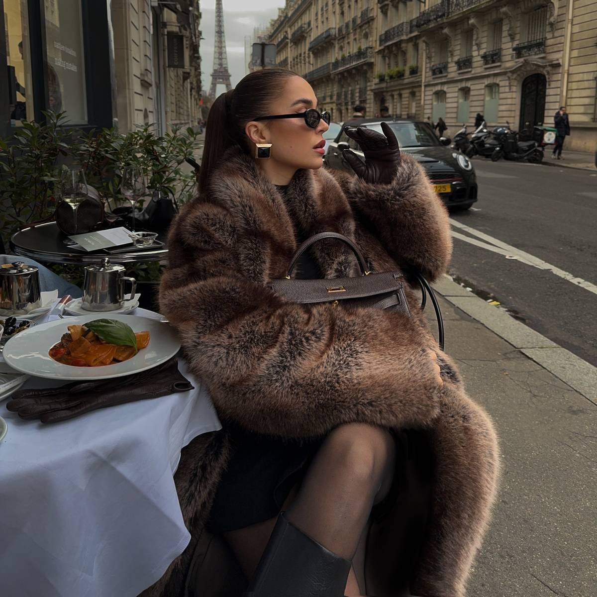 Elisa | Faux Fur Coat