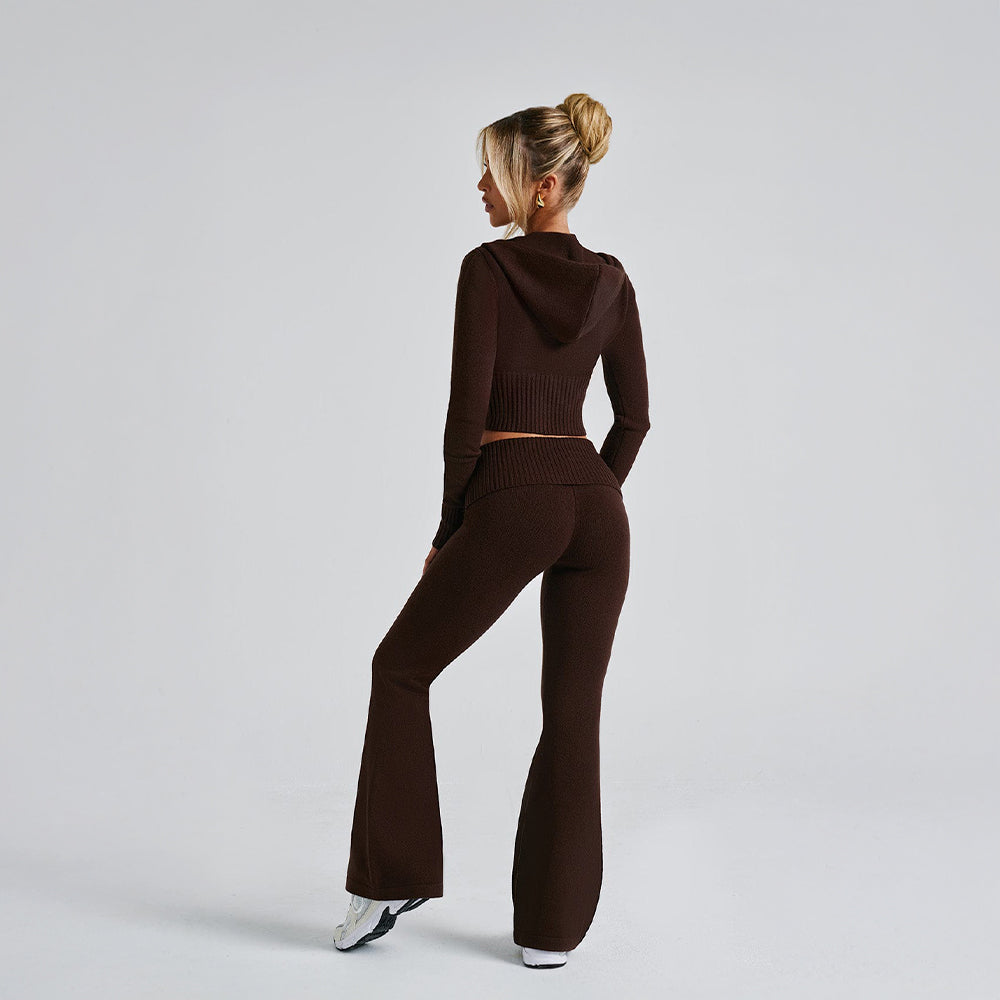 Lena | Knit Hoodie