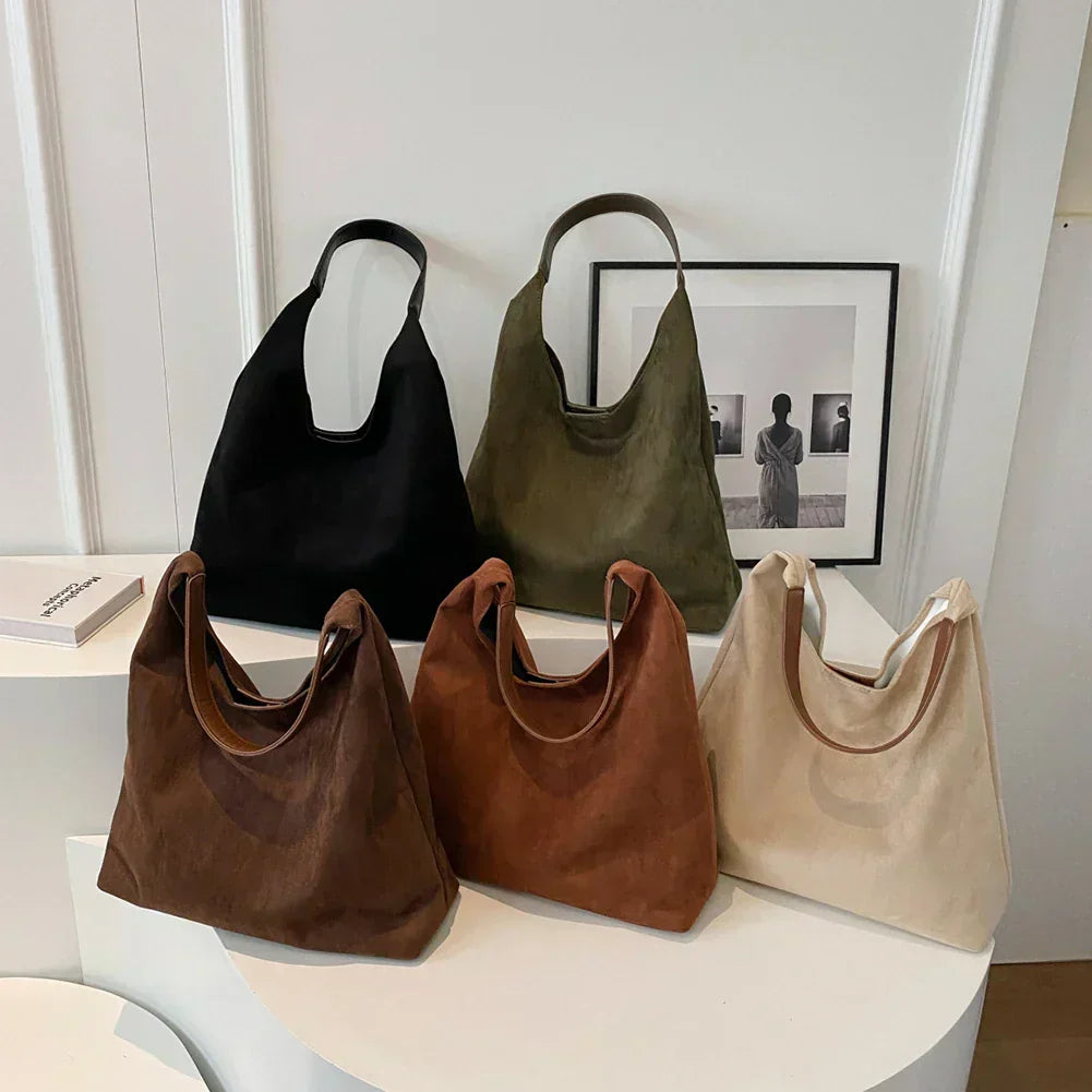 Isabelle | Suede Tote Bag