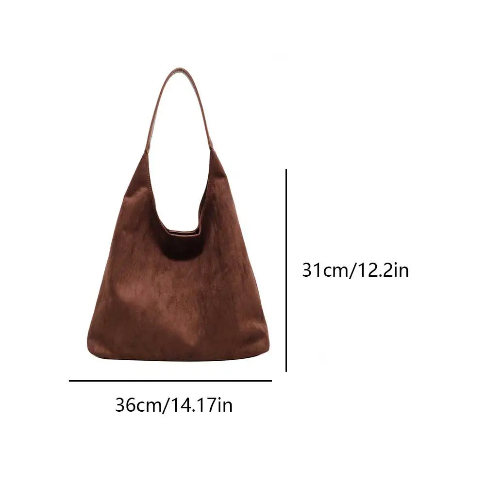 Isabelle | Suede Tote Bag