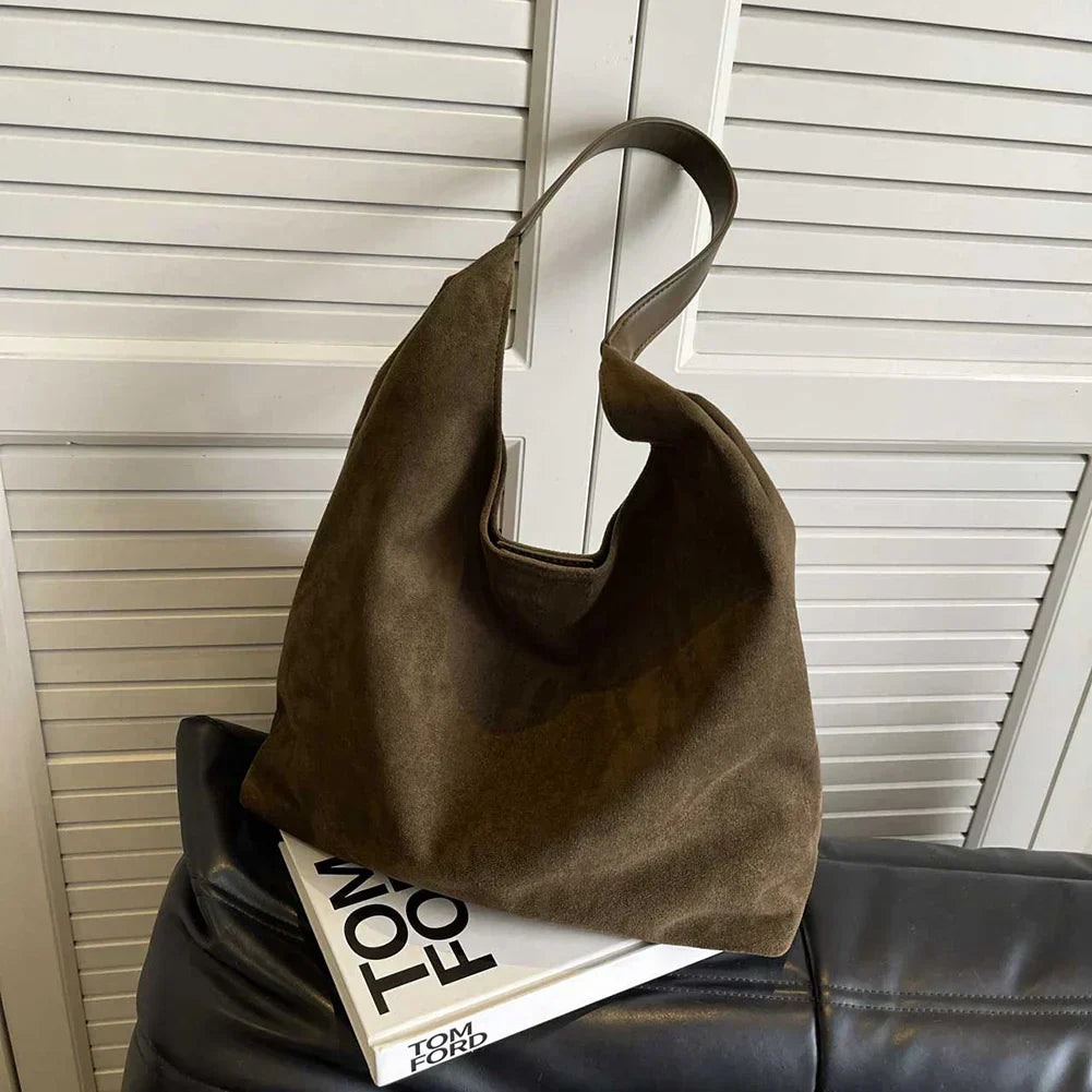 Isabelle | Suede Tote Bag