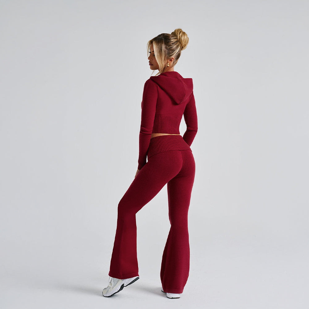 Lena | Knit Hoodie