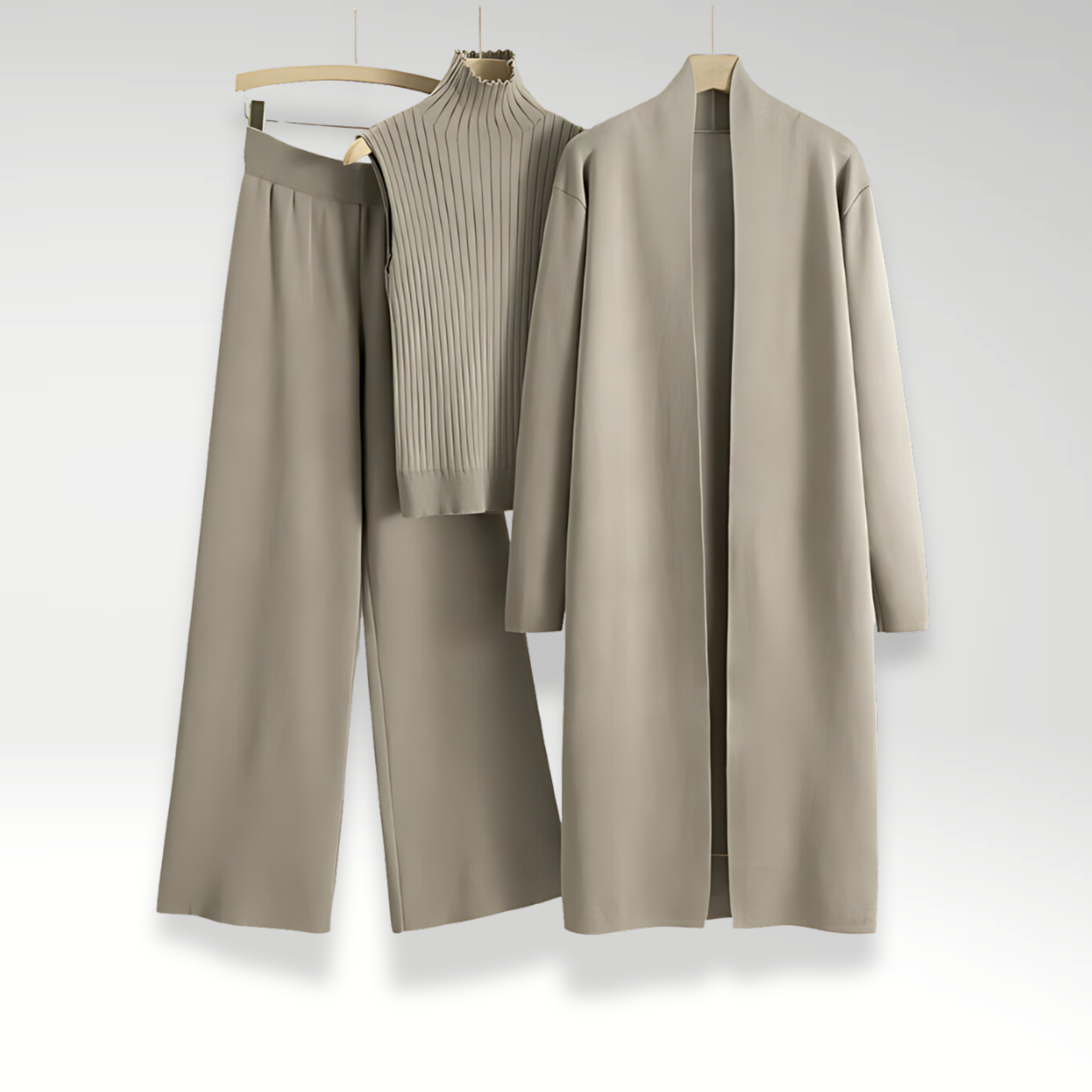 Celestine | Three-Piece Luxe Knit Set