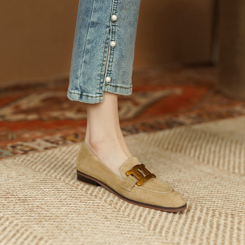 Celestine | Leather Moccasins for Women