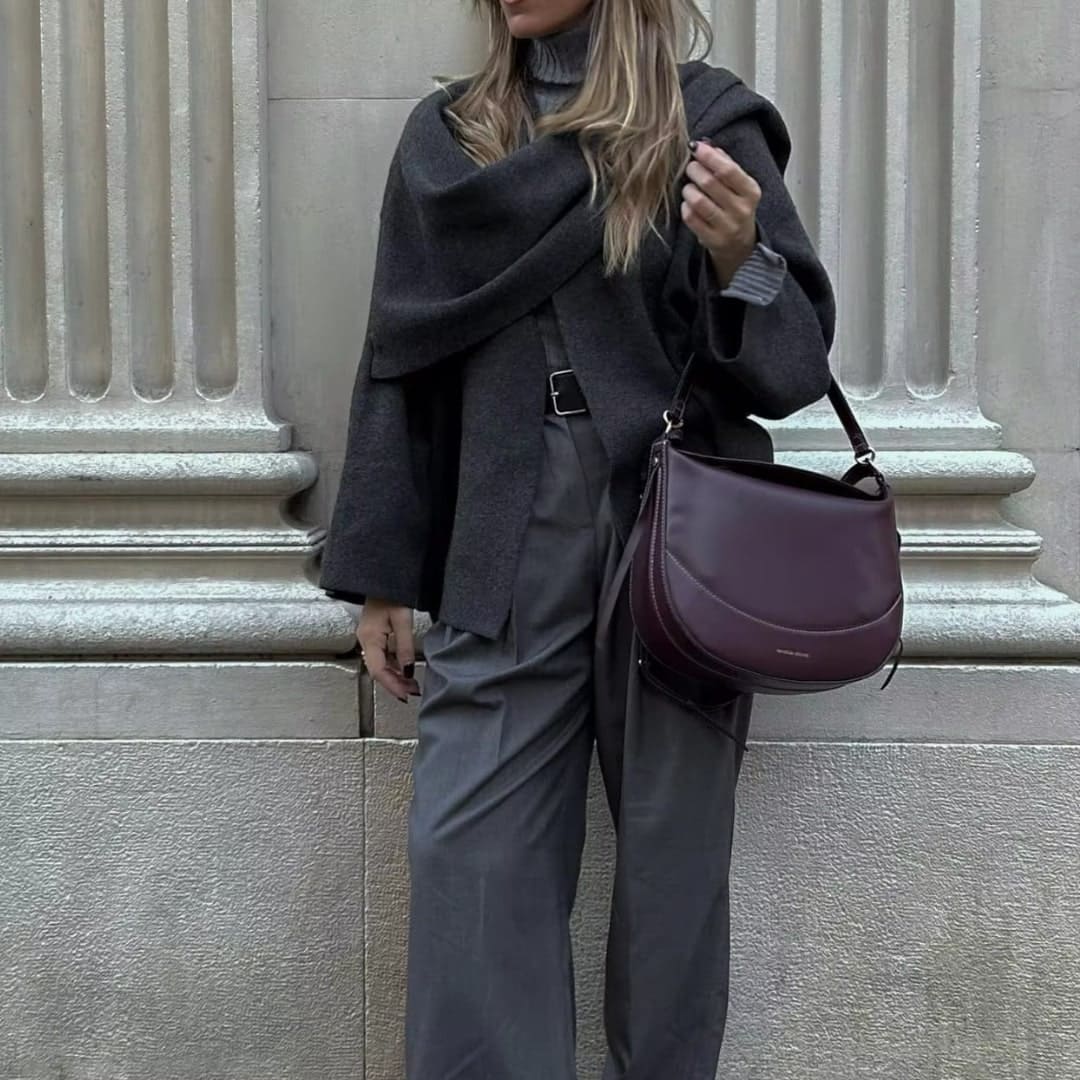Camille | Scarf Coat