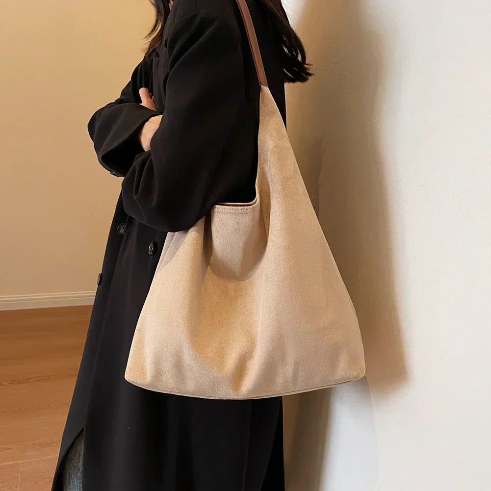Isabelle | Suede Tote Bag