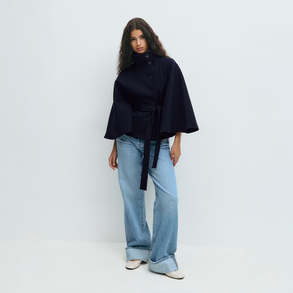 Loreza | Timeless Cape Coat