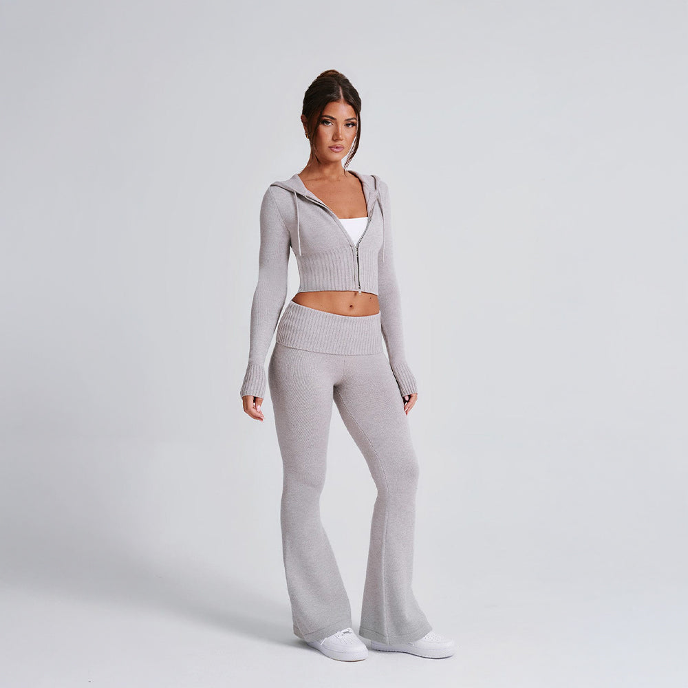 Lena | Knit Hoodie