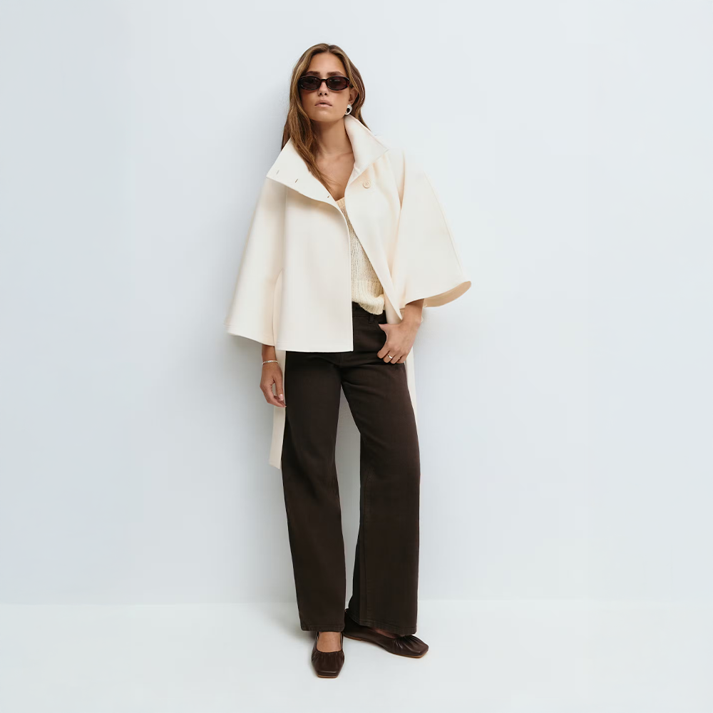 Loreza | Timeless Cape Coat